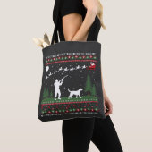 Weihnachts-Sweater Jagdsaison Weihnachten Tasche (Von Nahem)