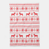 Weihnachts-Sweater-Muster Handtuch (Vertikal)