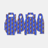 Weihnachts-Sweater-Pinguin Geschenkschachtel (Ungefaltet)