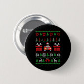 Weihnachts-Sweater Rottweiler Weihnachten mit Weih Button (Vorne & Hinten)