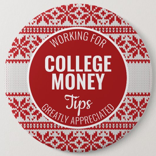 Weihnachts-Sweater Tipps geschätzt | UNI Button (Vorderseite)