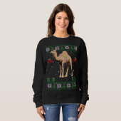 Weihnachts-Sweater Trees Lichter Ornament kam Sweatshirt (Vorne ganz)