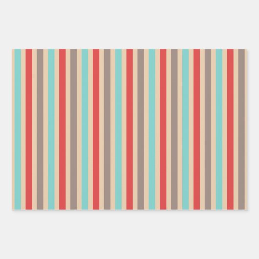 Weihnachts-Sweater Winter Wrapping Paper Set 3 Geschenkpapier Set (Vorderseite 3)