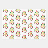 Weihnachts-Sweaters Sheets Wrapping Paper Santa Geschenkpapier Set (Vorderseite 2)