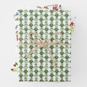 Weihnachts-Sweaters Sheets Wrapping Paper Santa Geschenkpapier Set (Beispiel)
