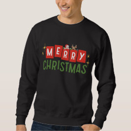Weihnachts-Sweatshirt, Frohe Weihnachten hässlich, Sweatshirt