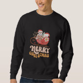 Weihnachts-Sweatshirt für die Winterferiensaison Sweatshirt (Vorderseite)