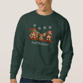 Weihnachts-Sweatshirt Sweatshirt (Vorderseite)