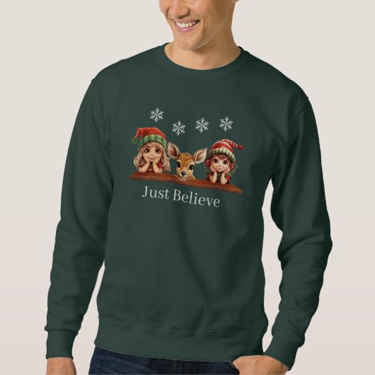 Weihnachts-Sweatshirt Sweatshirt (Vorderseite)