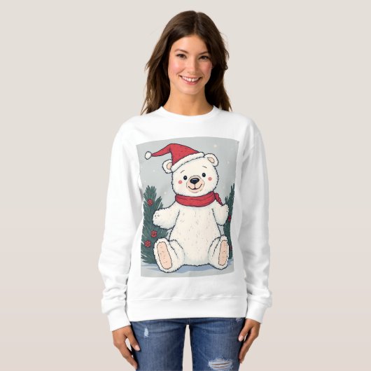 Weihnachts-Sweatshirt Sweatshirt (Vorne ganz)
