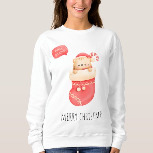 Weihnachts-Sweatshirt Sweatshirt (Vorderseite)
