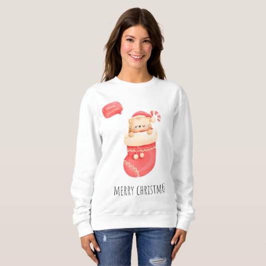 Weihnachts-Sweatshirt Sweatshirt (Vorne ganz)