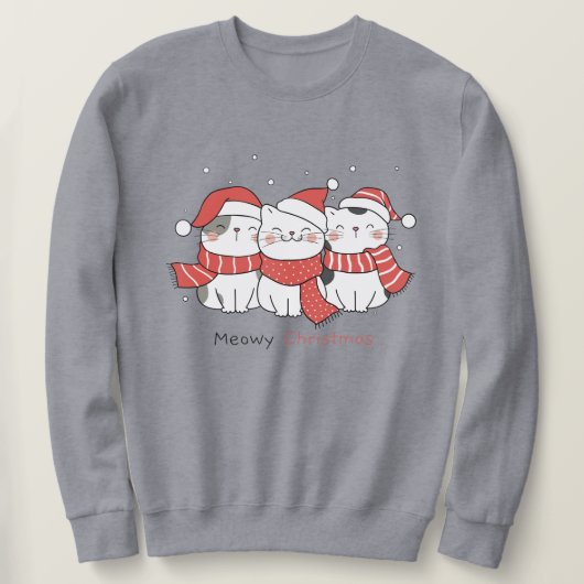 Weihnachts-Sweatshirt Sweatshirt (Design vorne)