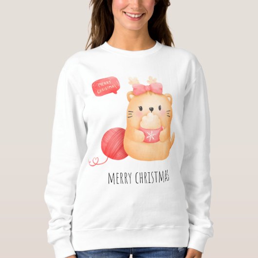 Weihnachts-Sweatshirt Sweatshirt (Vorderseite)
