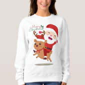 Weihnachts-Sweatshirt Sweatshirt (Vorderseite)