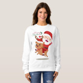 Weihnachts-Sweatshirt Sweatshirt (Vorne ganz)