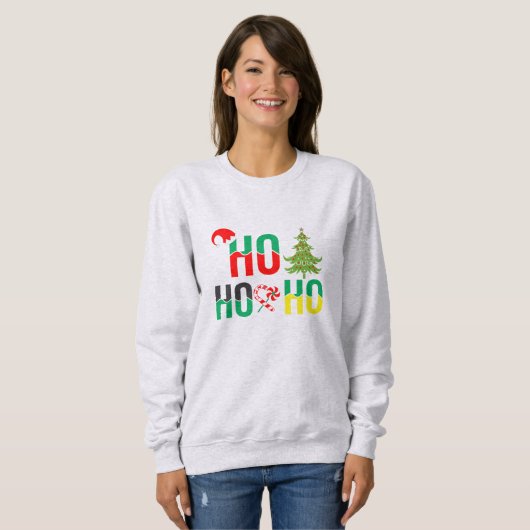 Weihnachts-Sweatshirt Sweatshirt (Vorne ganz)