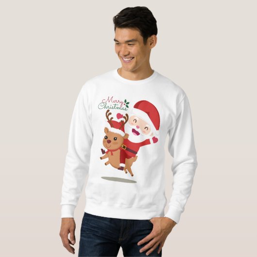 Weihnachts-Sweatshirt Sweatshirt (Vorne ganz)
