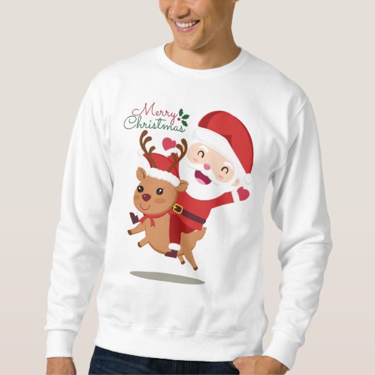 Weihnachts-Sweatshirt Sweatshirt (Vorderseite)