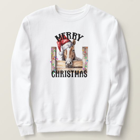 Weihnachts-Sweatshirt Sweatshirt (Design vorne)