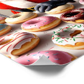 Weihnachts-Sweet-Workshop Wall Art Poster (Ecke)