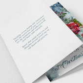 Weihnachts-Sympathiekarte - Umsichtige Gedanken Feiertagskarte