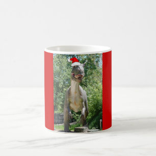 Weihnachts T-Rex Kaffeetasse