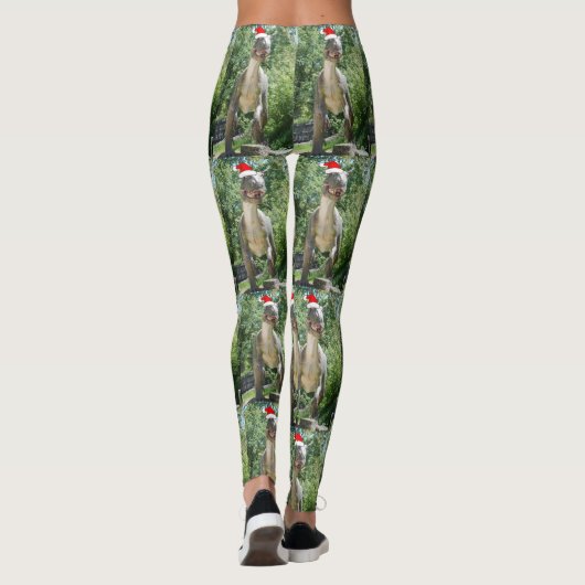 Weihnachts T-Rex Leggings (Rückseite)