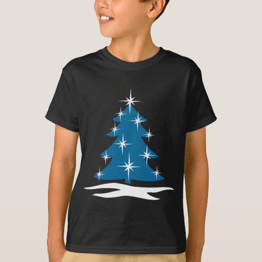Weihnachts-T - Shirt Blue Holiday Classic T-Shirt (Vorderseite)