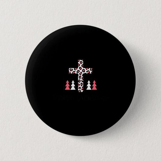 Weihnachts-T-Shirt Button (Vorderseite)