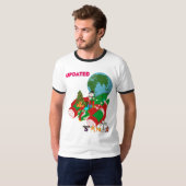 "Weihnachts T - Shirt Design: 'Aktualisierter Weih (Vorne ganz)