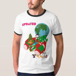 "Weihnachts T - Shirt Design: 'Aktualisierter Weih