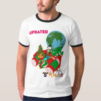 "Weihnachts T - Shirt Design: 'Aktualisierter Weih
