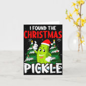 Weihnachts-T-Shirt-Fan Geschenk Co. Ich fand das W Karte (Gelbe Blume)