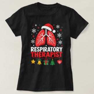 Weihnachts-T-Shirt für Atemtherapeuten Lustiger Ho T-Shirt