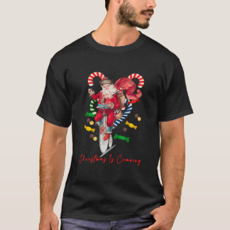 Weihnachts-T-Shirt für Erwachsene mit lustigem Spr T-Shirt