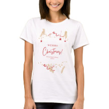 Weihnachts-T-Shirt für Frauen | Festliche Festtags