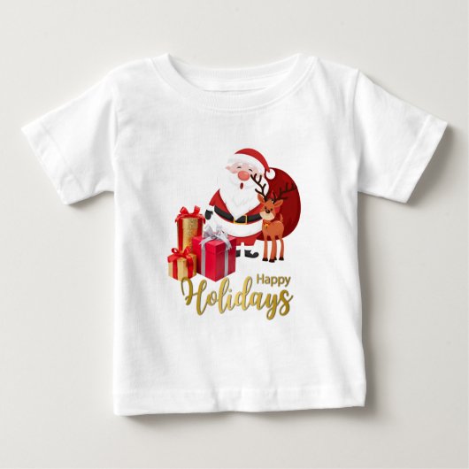 Weihnachts-T - Shirt für Kleinkinder (Vorderseite)