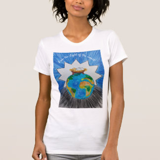 Weihnachts-T - Shirt "Ich bin das Licht der Welt"