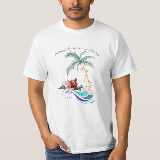 Weihnachts-T - Shirt | Mele Kalikimaka (Vorderseite)