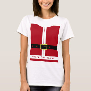 Weihnachts-T - Shirt Santa Claus Belt