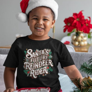 Weihnachts-T-Shirts Future Rentier Rider Baby T-shirt
