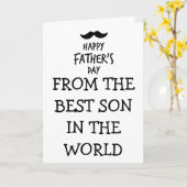 Weihnachts-Tageskarte vom Sohn Karte (Gelbe Blume)