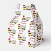 Weihnachts-Tanker LKW Geschenkschachtel (Rückseite)