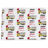 Weihnachts-Tanker LKW Große Geschenktüte (Vorderseite)