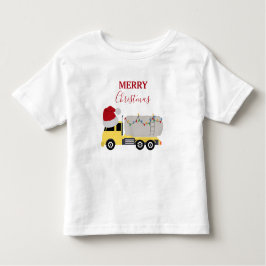 Weihnachts-Tanker LKW Kleinkind T-shirt
