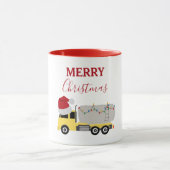 Weihnachts-Tanker LKW Tasse (Zentrum)