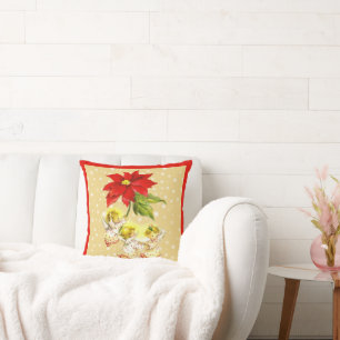 Weihnachts-Tanz Baby Angels Kissen