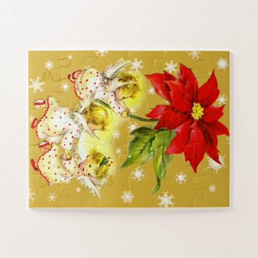 Weihnachts-Tanz Engel Kinder-Puzzle Puzzle (Horizontal)