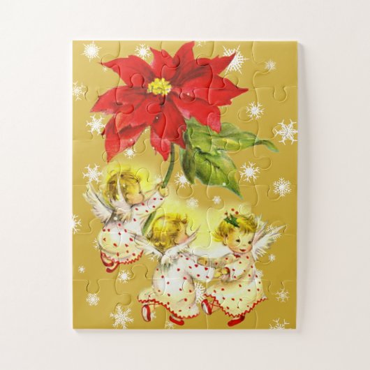 Weihnachts-Tanz Engel Kinder-Puzzle Puzzle (Vertikal)